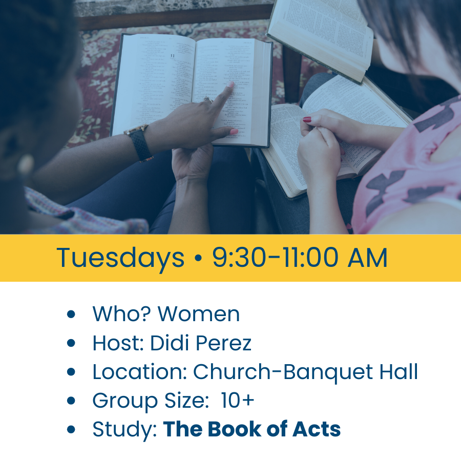 Women of Faith Bible Study